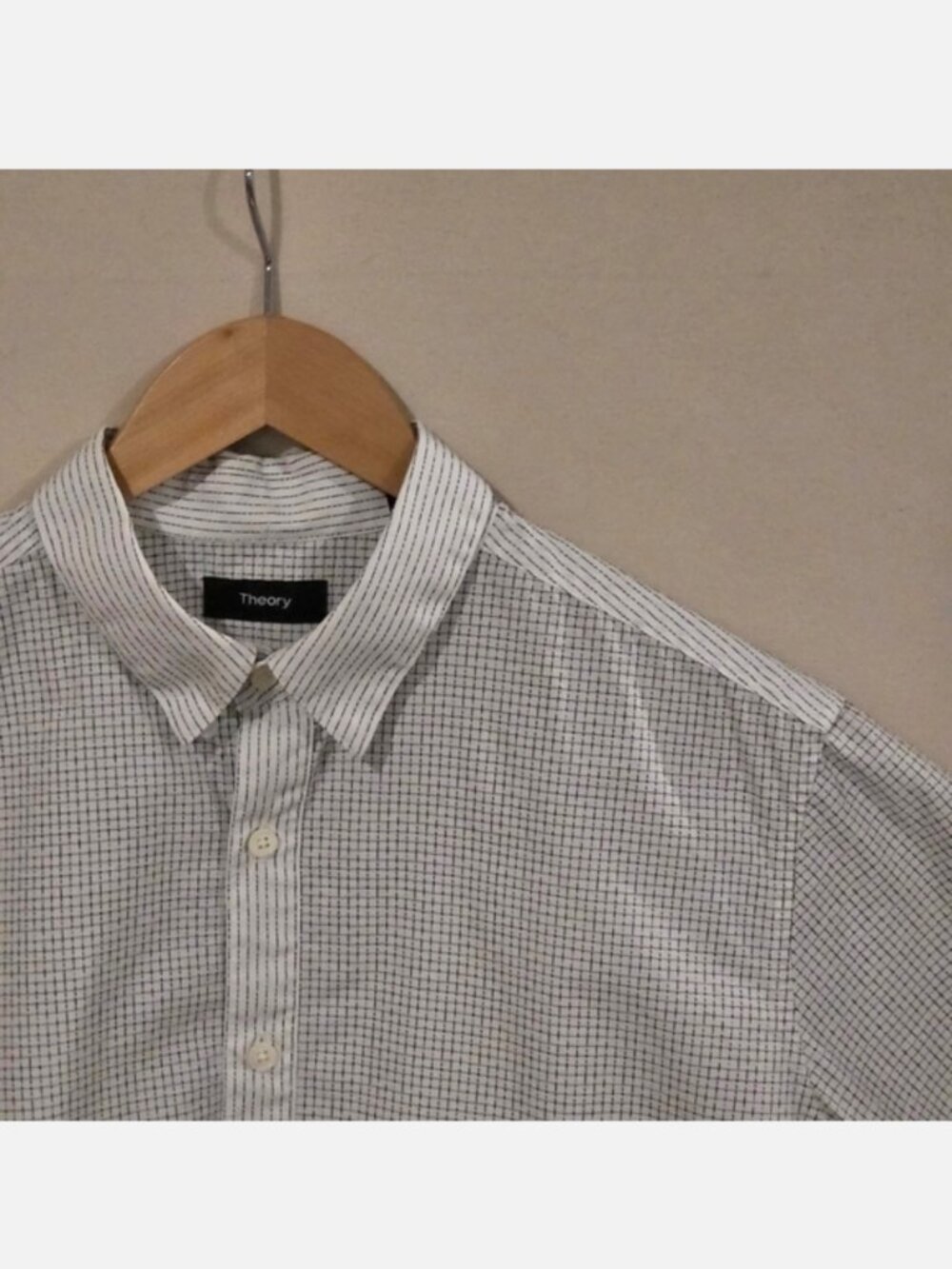 Theory Short Sleeve Button Down M